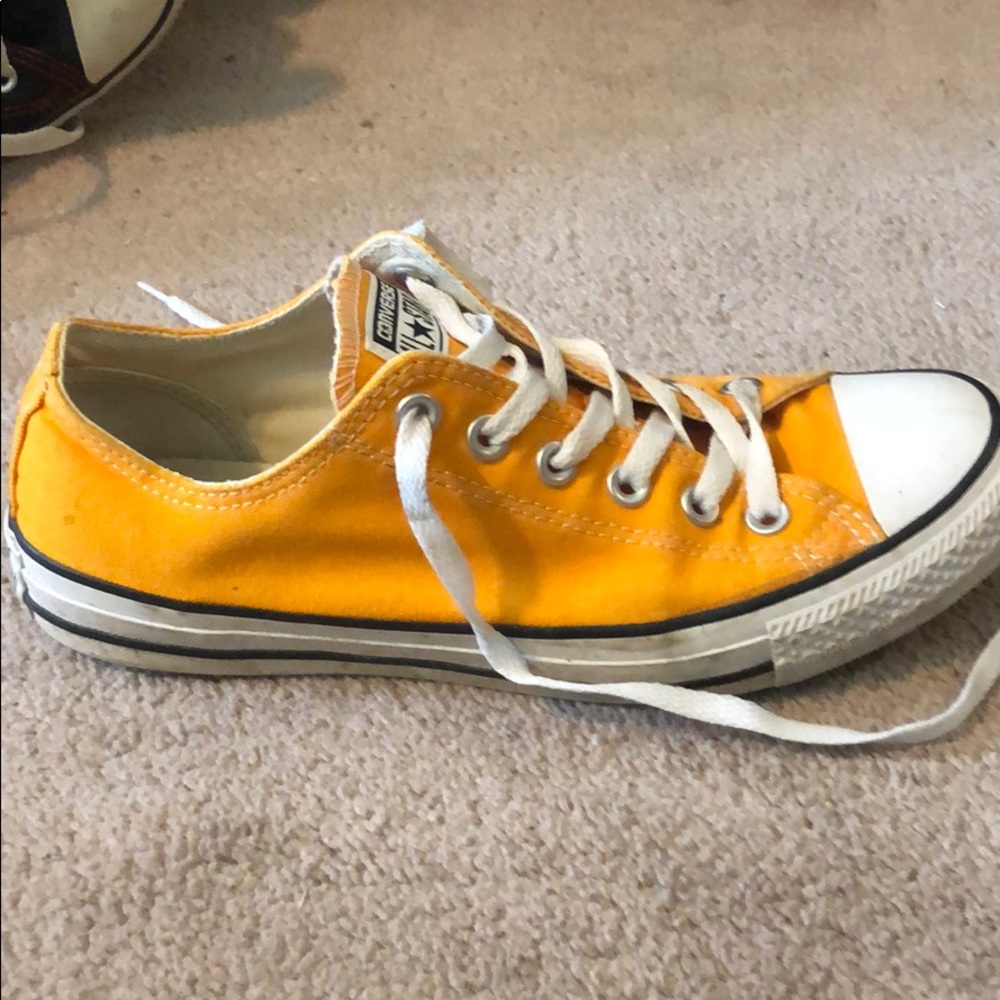 Orange Chuck Taylors